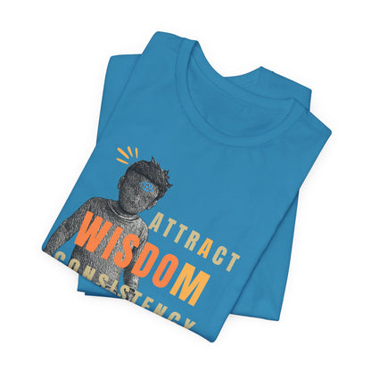Wisdom & Prosperity Tee — Inspirational Graphic T‑Shirt