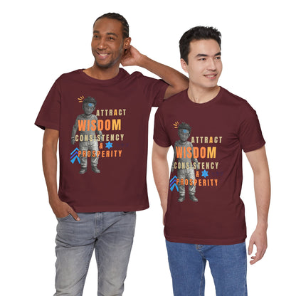 Wisdom & Prosperity Tee — Inspirational Graphic T‑Shirt