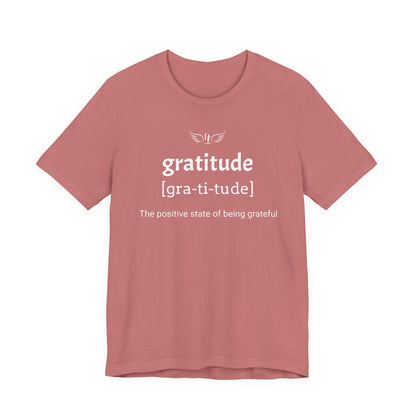Men's “Gratitude” Short Sleeve Tee - “Black”