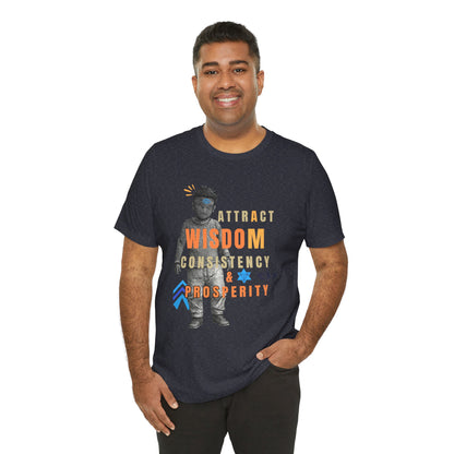 Wisdom & Prosperity Tee — Inspirational Graphic T‑Shirt
