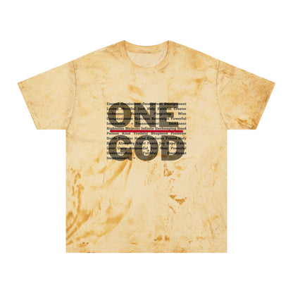 “One God” - Color Blast T-Shirt