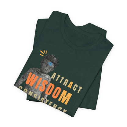 Wisdom & Prosperity Tee — Inspirational Graphic T‑Shirt
