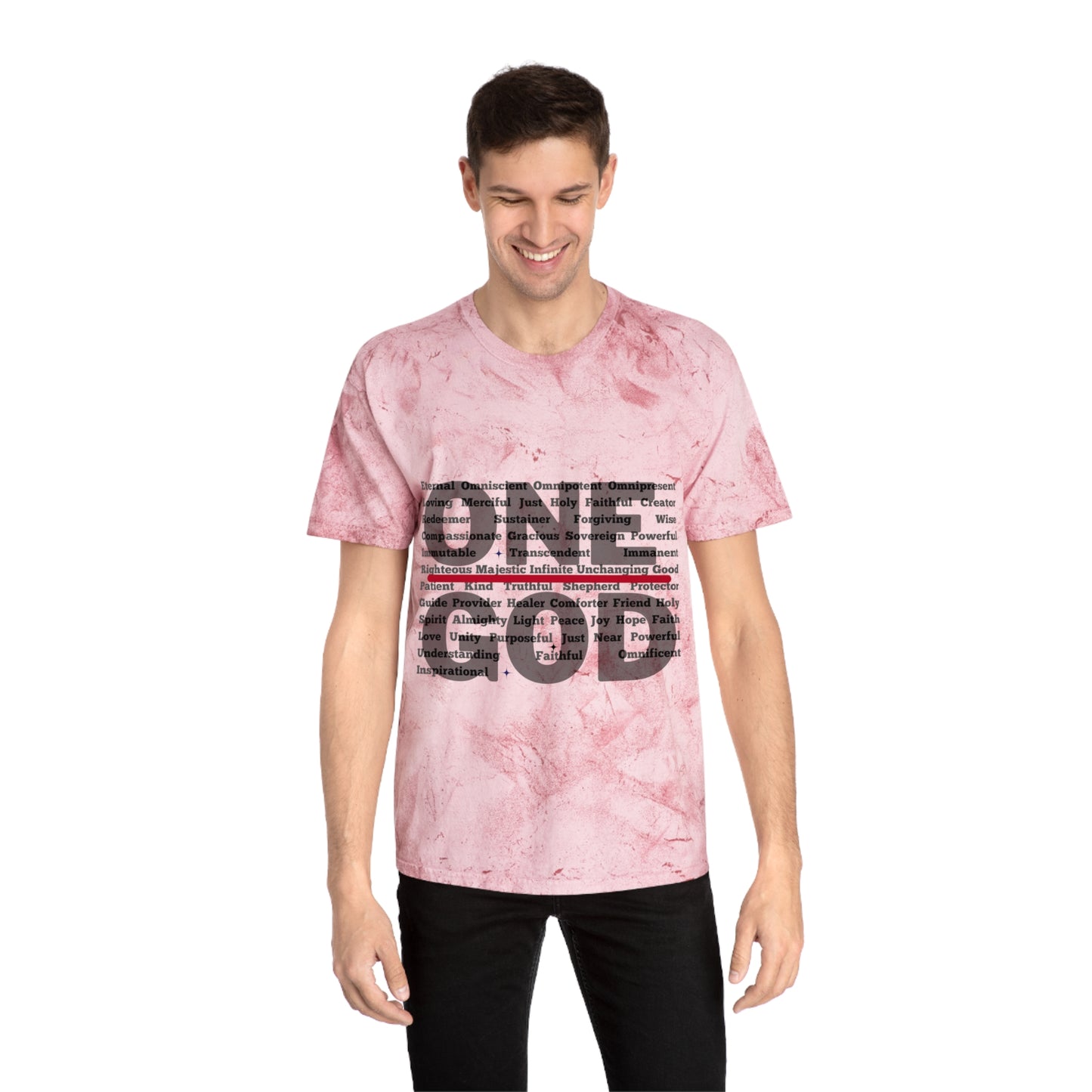 “One God” - Color Blast T-Shirt