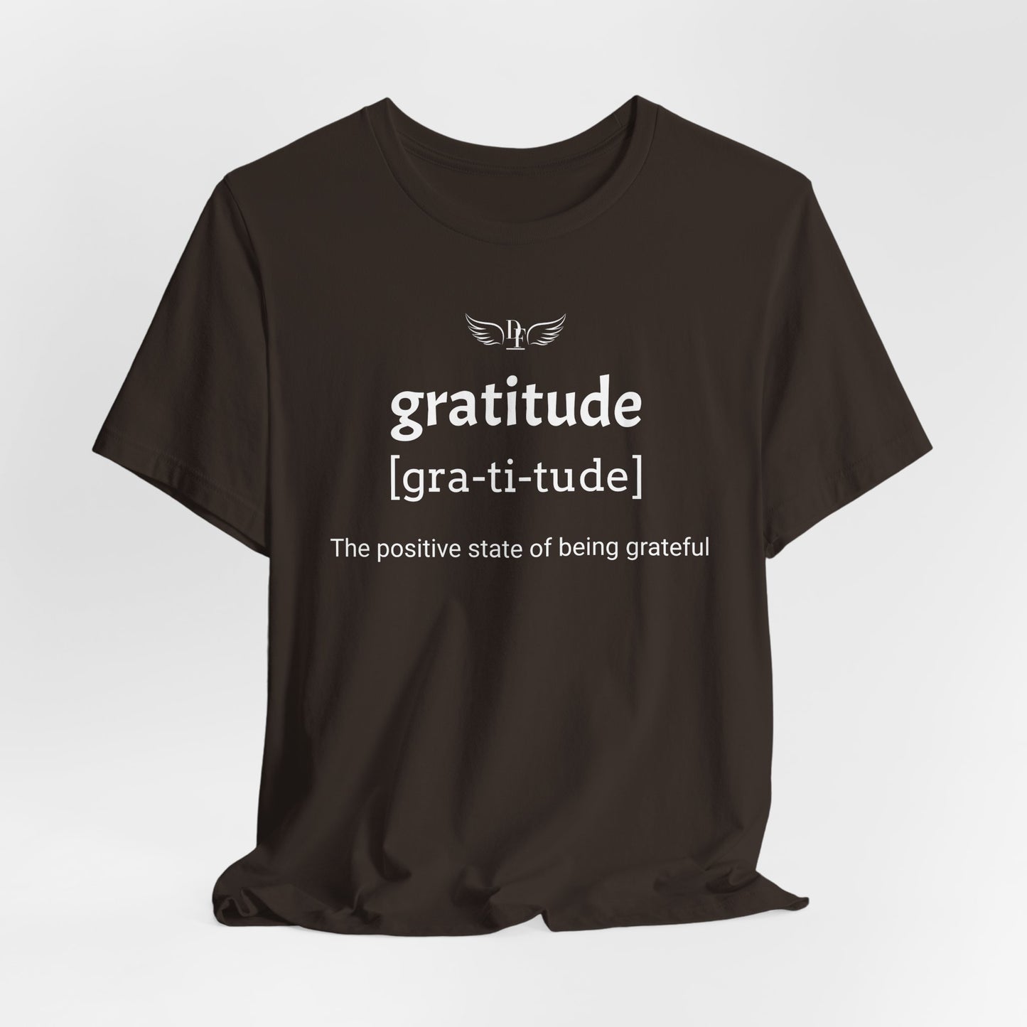 Men's “Gratitude” Short Sleeve Tee - “Black”