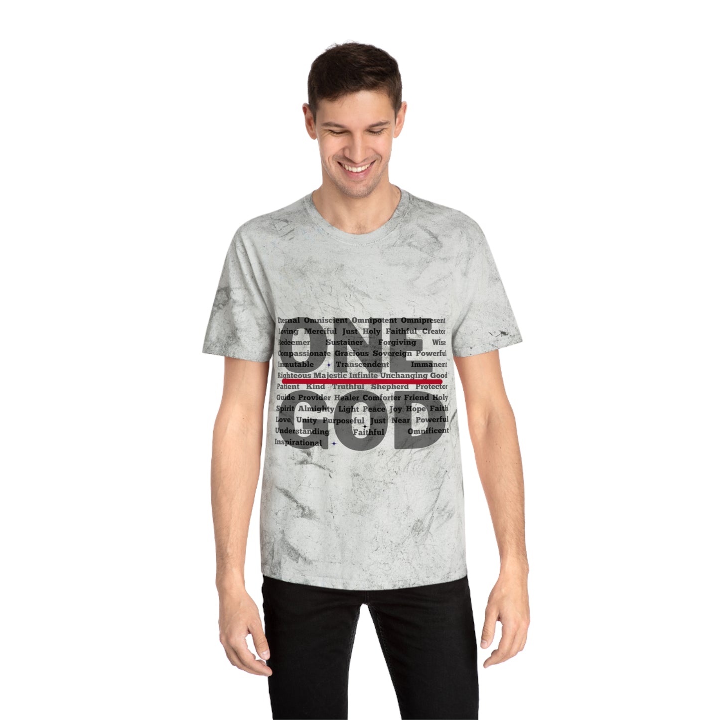“One God” - Color Blast T-Shirt