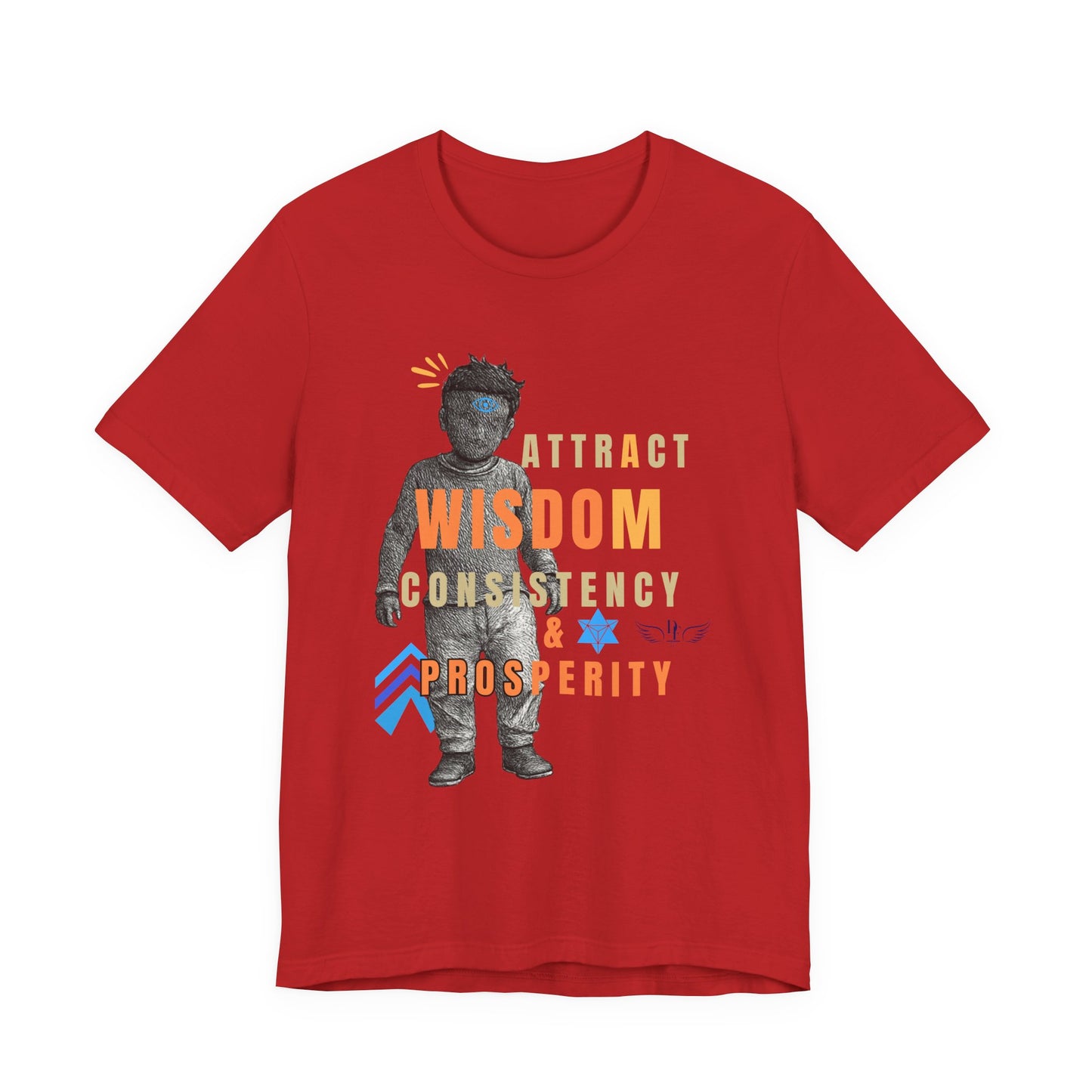 Wisdom & Prosperity Tee — Inspirational Graphic T‑Shirt
