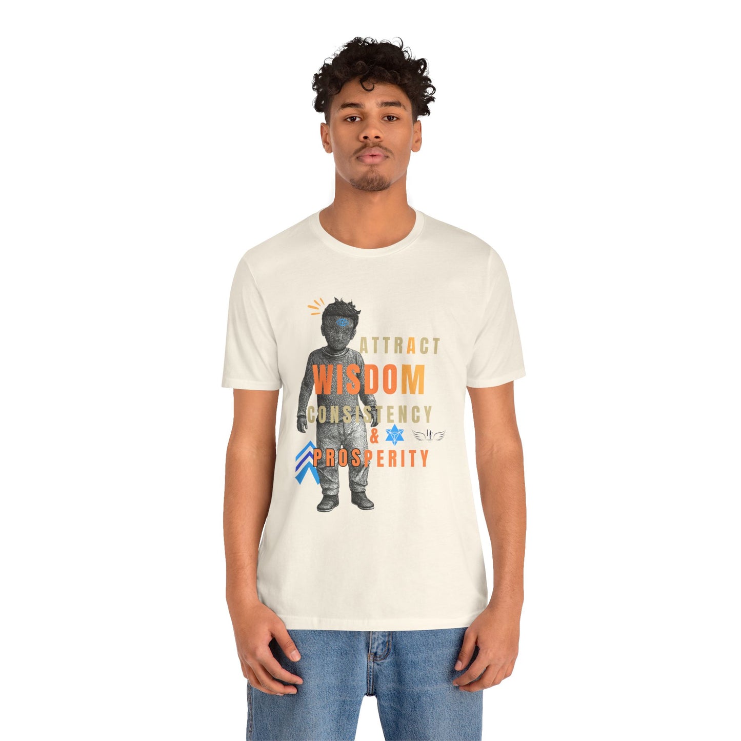 Wisdom & Prosperity Tee — Inspirational Graphic T‑Shirt