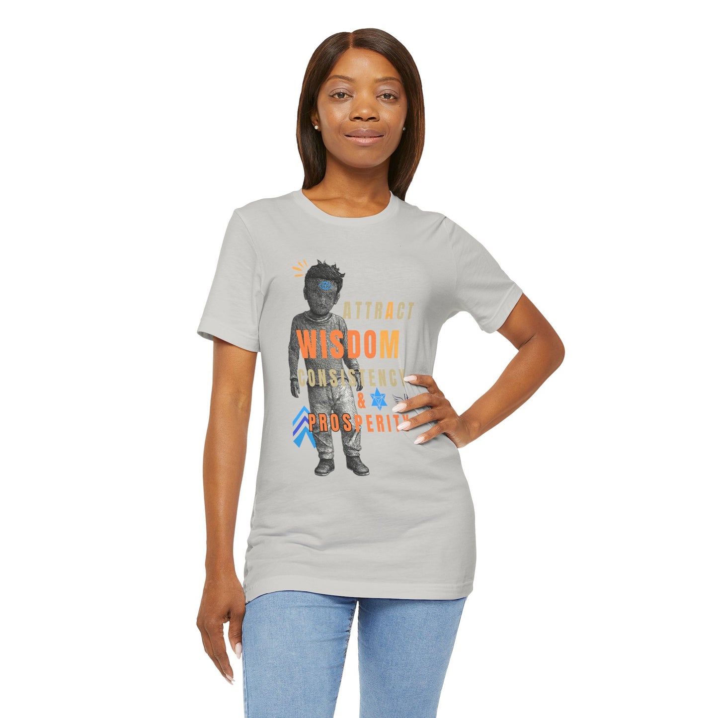 Wisdom & Prosperity Tee — Inspirational Graphic T‑Shirt