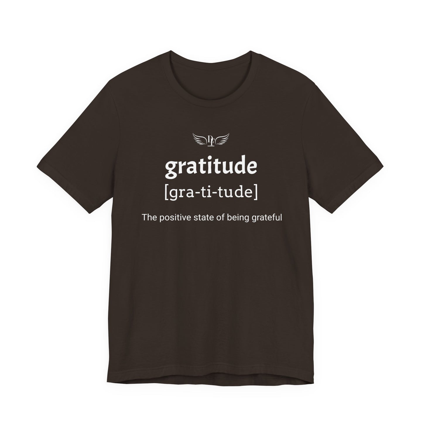 Men's “Gratitude” Short Sleeve Tee - “Black”