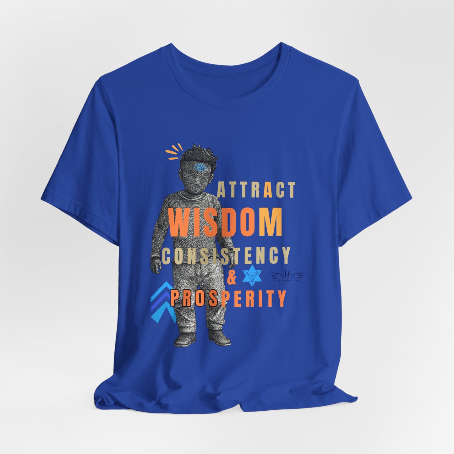 Wisdom & Prosperity Tee — Inspirational Graphic T‑Shirt
