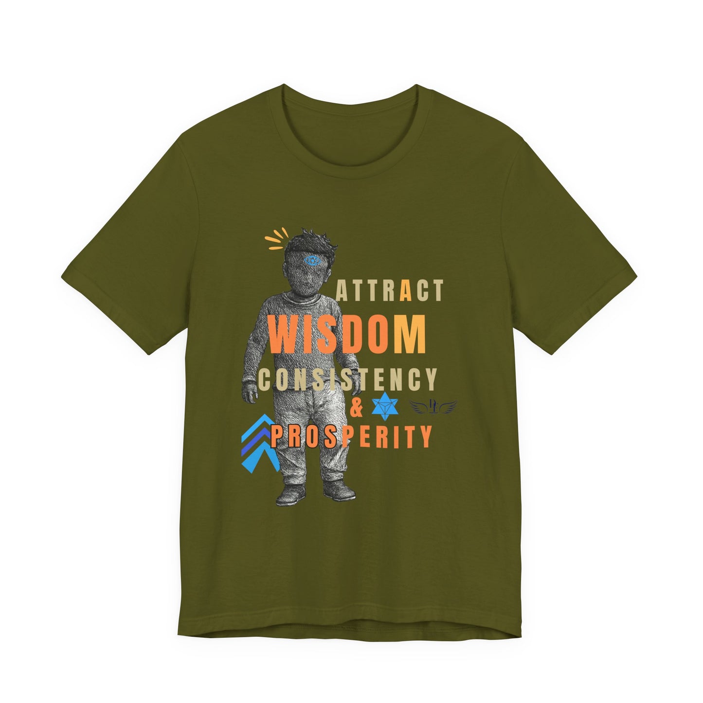 Wisdom & Prosperity Tee — Inspirational Graphic T‑Shirt
