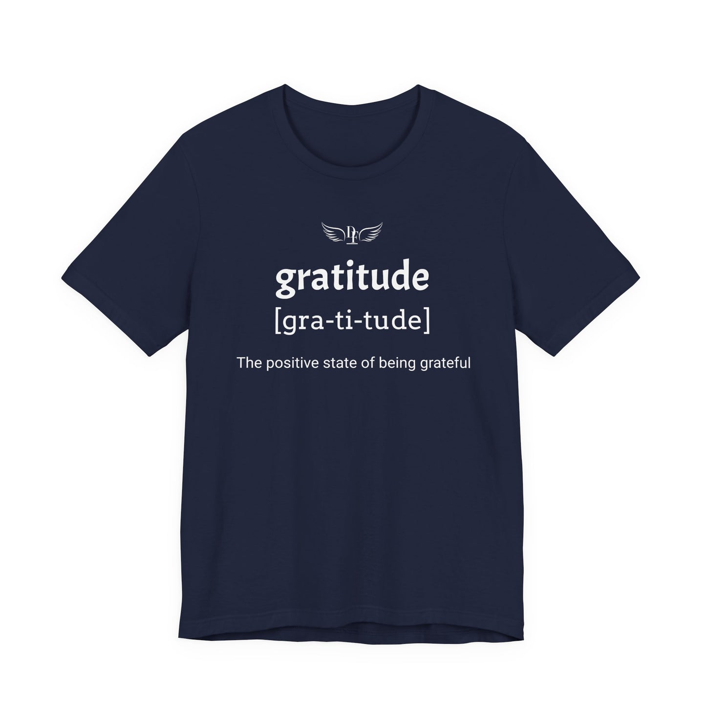 Men's “Gratitude” Short Sleeve Tee - “Black”