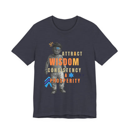Wisdom & Prosperity Tee — Inspirational Graphic T‑Shirt