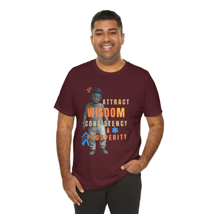 Wisdom & Prosperity Tee — Inspirational Graphic T‑Shirt