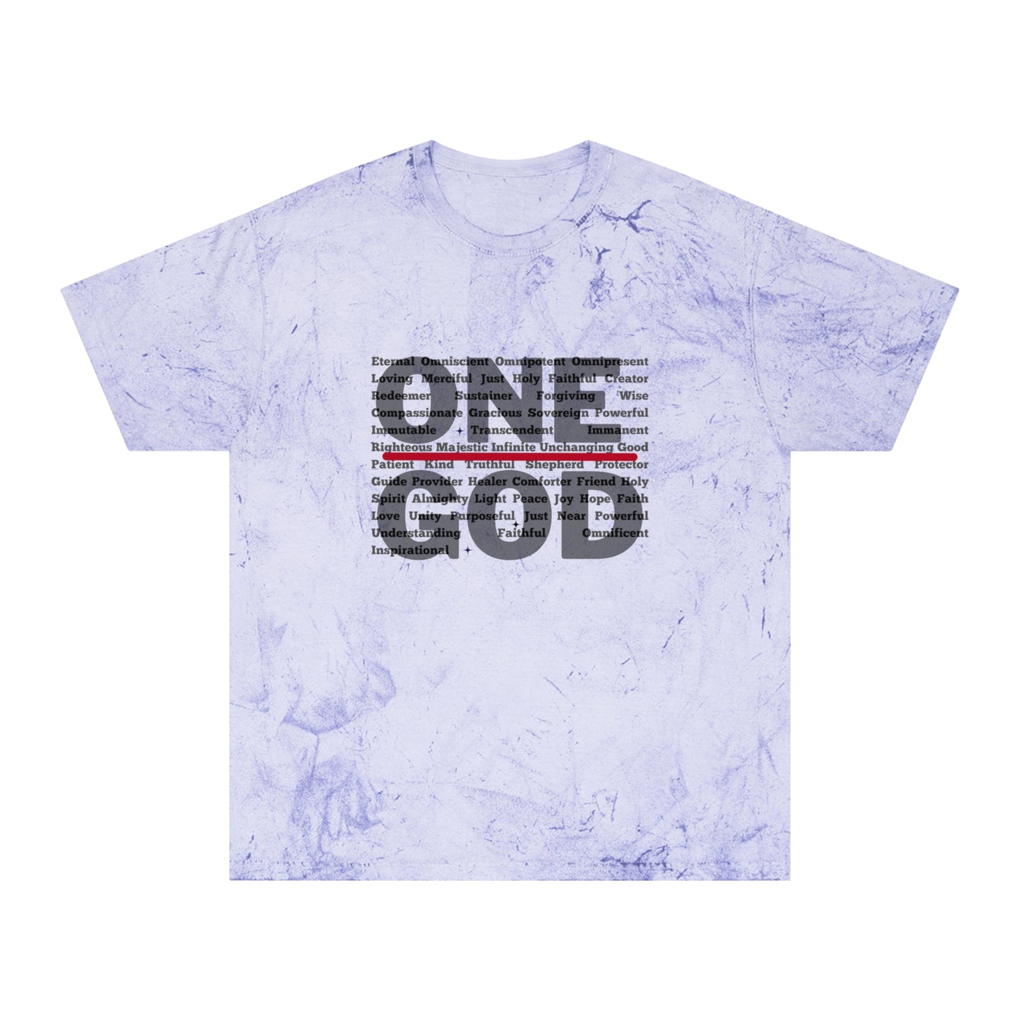 “One God” - Color Blast T-Shirt