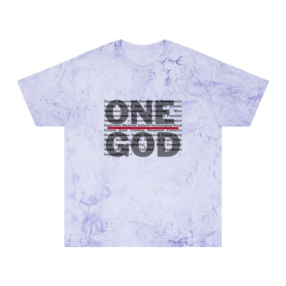 “One God” - Color Blast T-Shirt