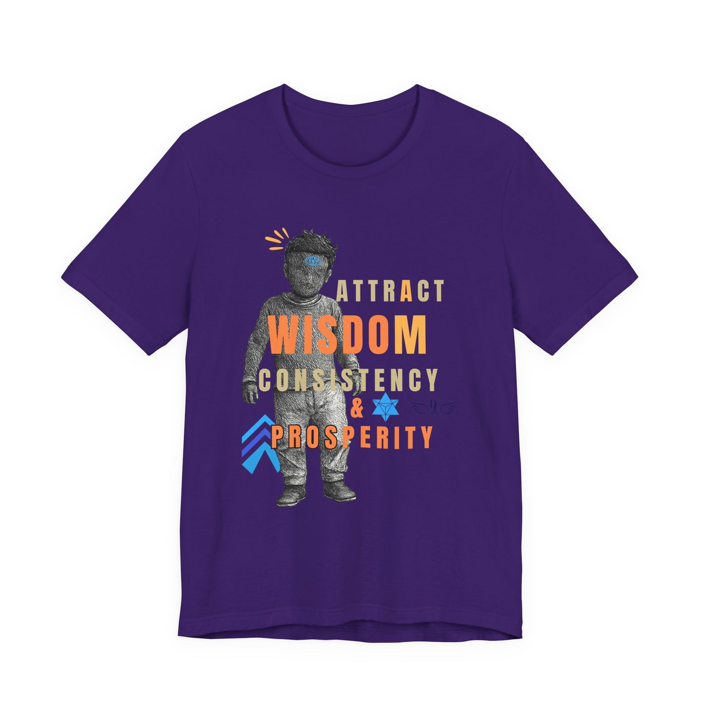 Wisdom & Prosperity Tee — Inspirational Graphic T‑Shirt