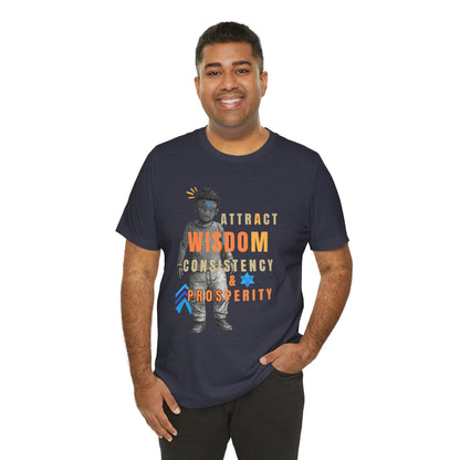 Wisdom & Prosperity Tee — Inspirational Graphic T‑Shirt