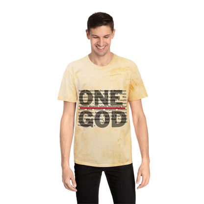 “One God” - Color Blast T-Shirt