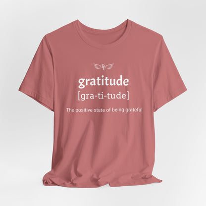 Men's “Gratitude” Short Sleeve Tee - “Black”