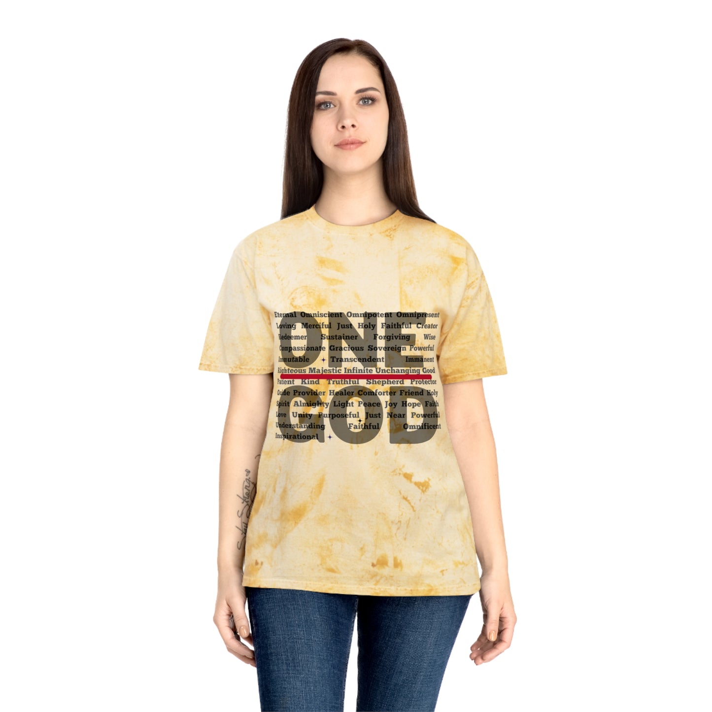 “One God” - Color Blast T-Shirt