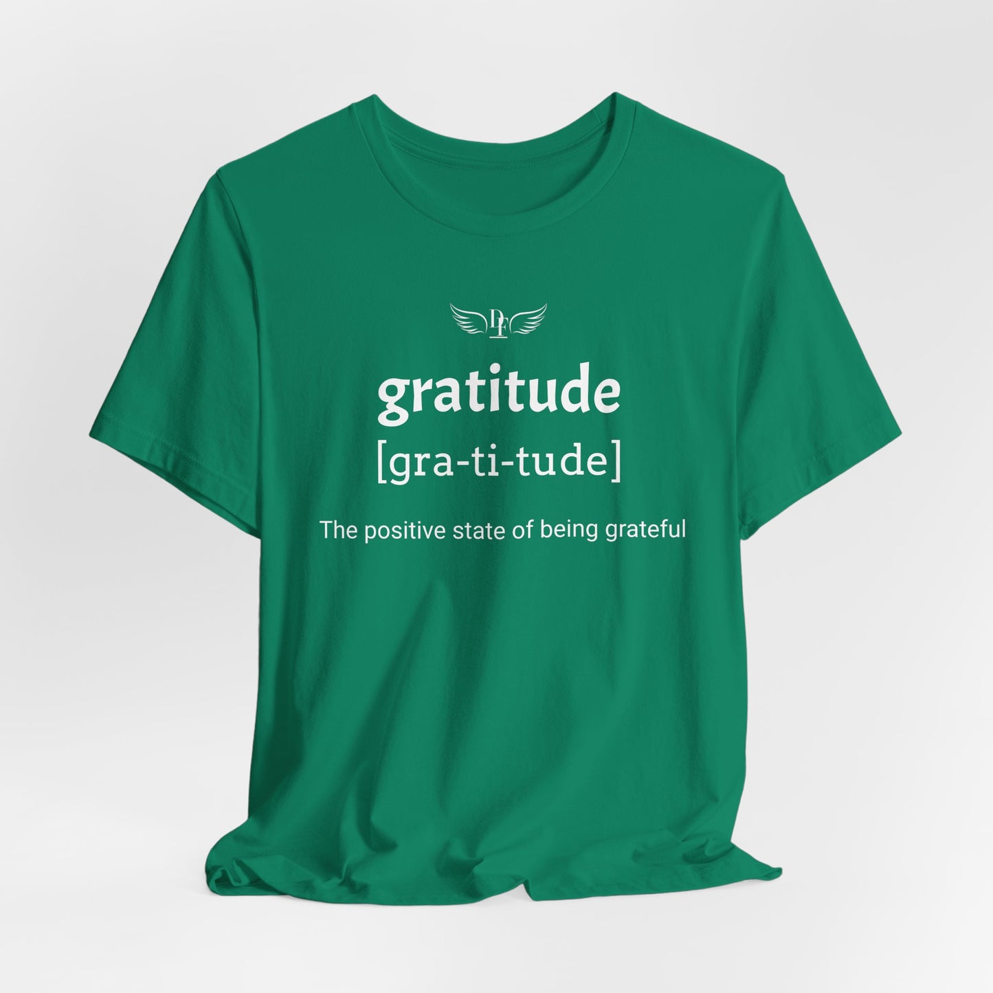 Men's “Gratitude” Short Sleeve Tee - “Black”