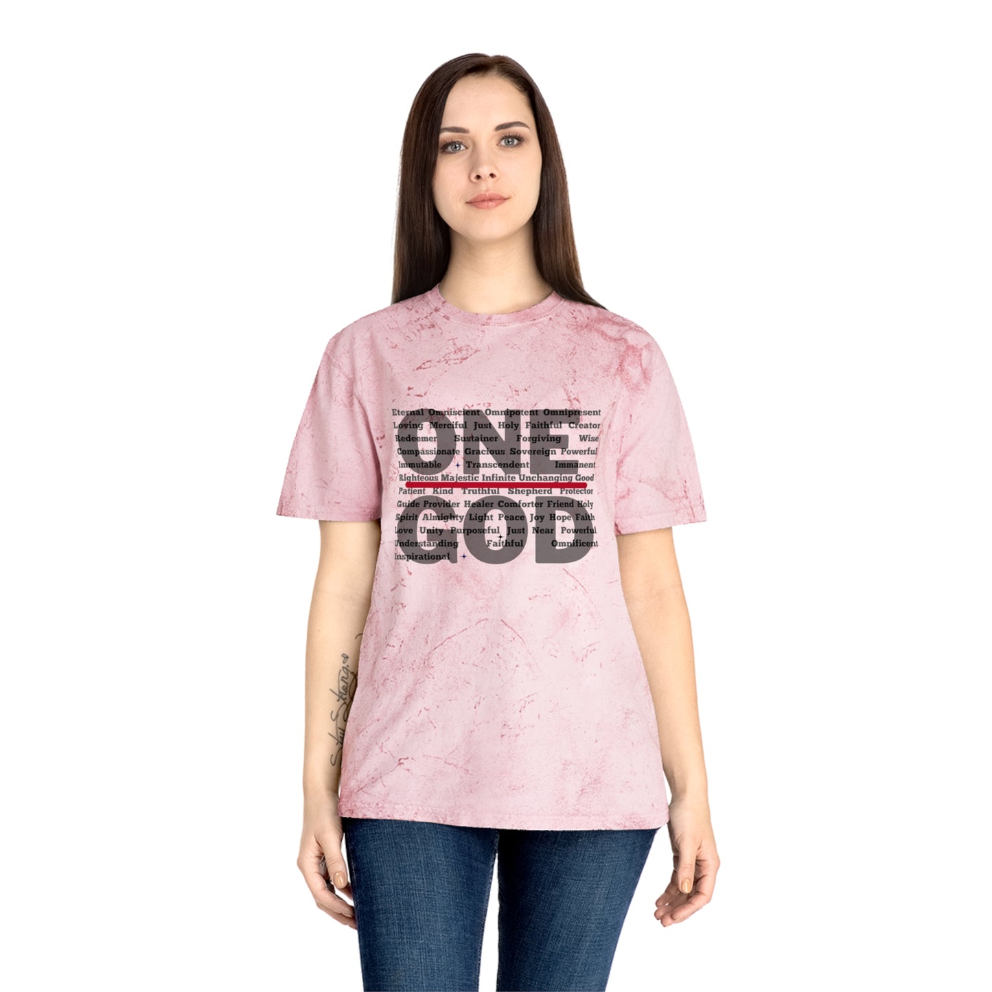 “One God” - Color Blast T-Shirt
