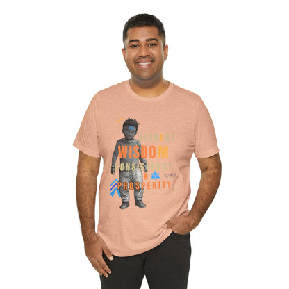 Wisdom & Prosperity Tee — Inspirational Graphic T‑Shirt