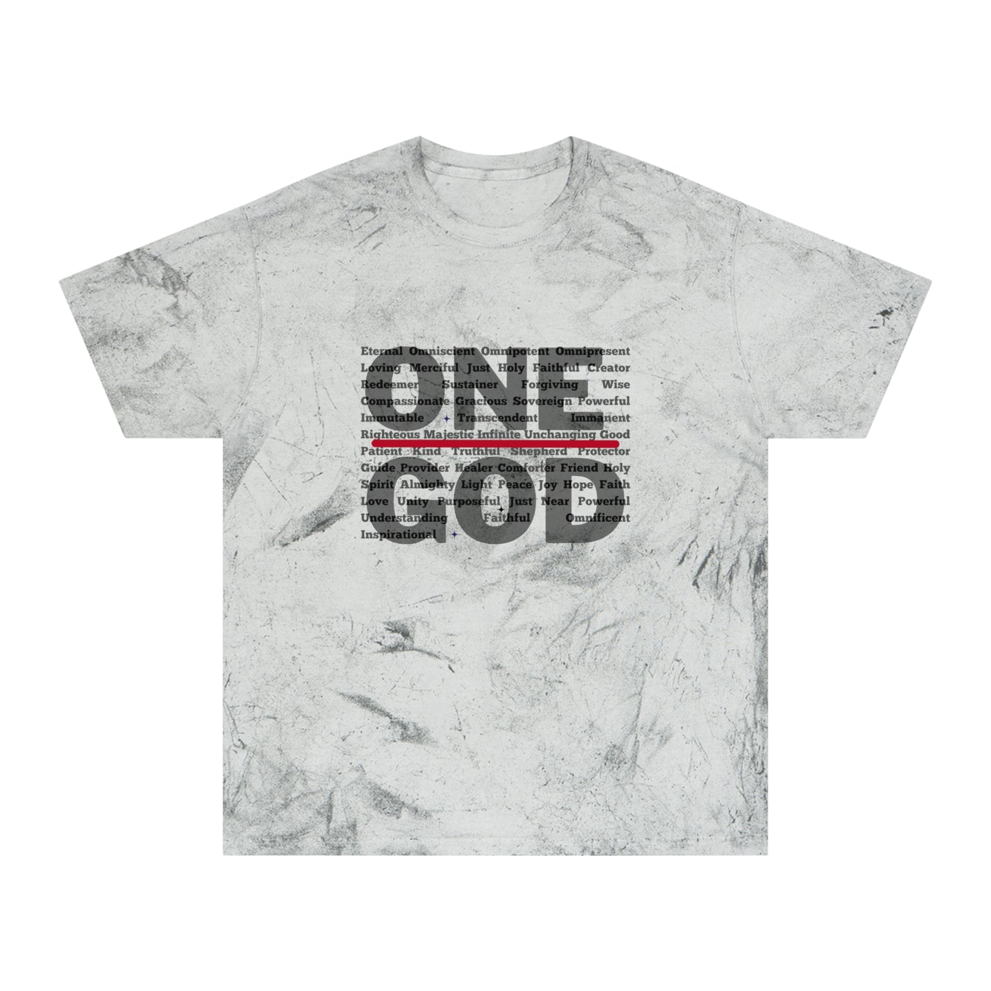 “One God” - Color Blast T-Shirt