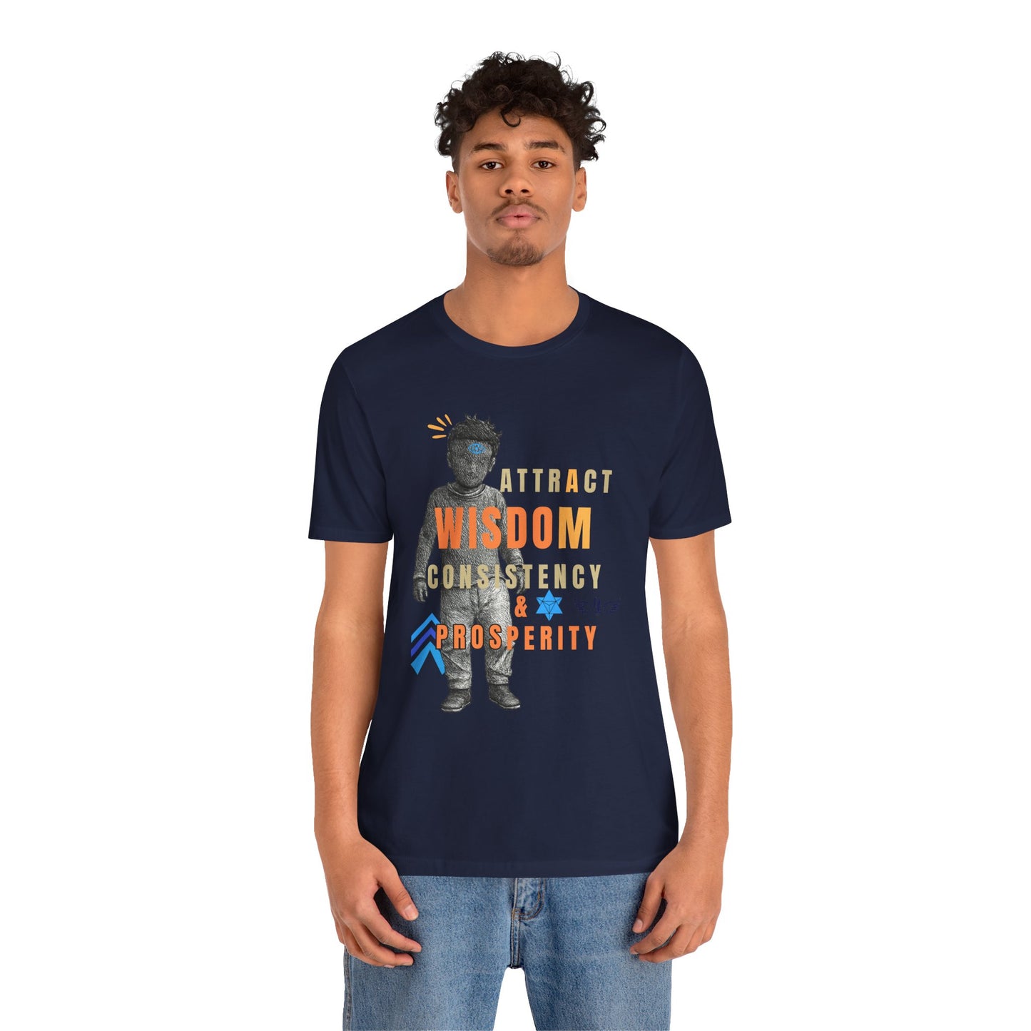 Wisdom & Prosperity Tee — Inspirational Graphic T‑Shirt