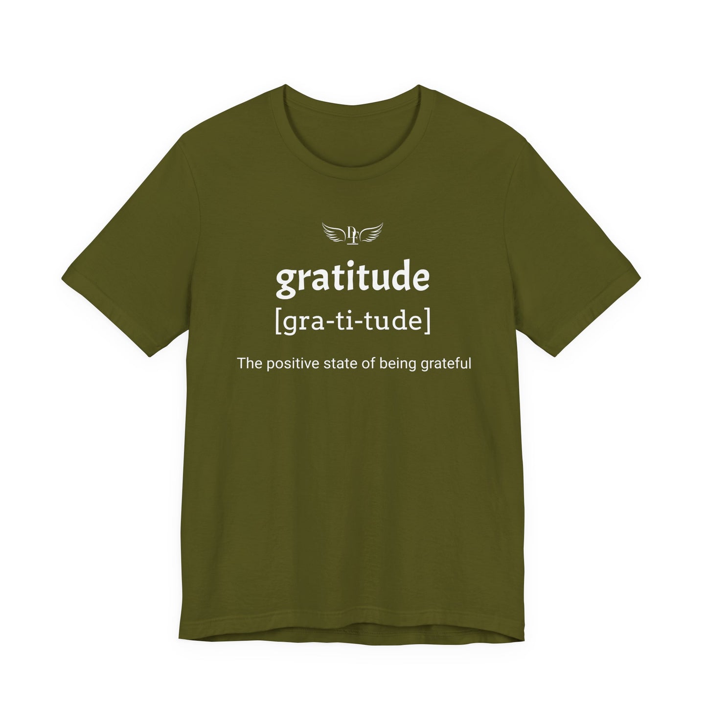 Men's “Gratitude” Short Sleeve Tee - “Black”