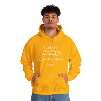 "I Create" Heavy Blend™ Hooded Sweatshirt