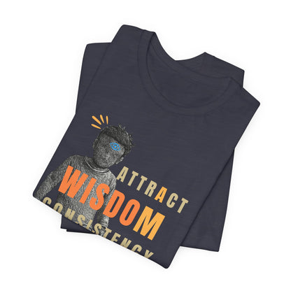 Wisdom & Prosperity Tee — Inspirational Graphic T‑Shirt