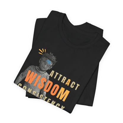 Wisdom & Prosperity Tee — Inspirational Graphic T‑Shirt