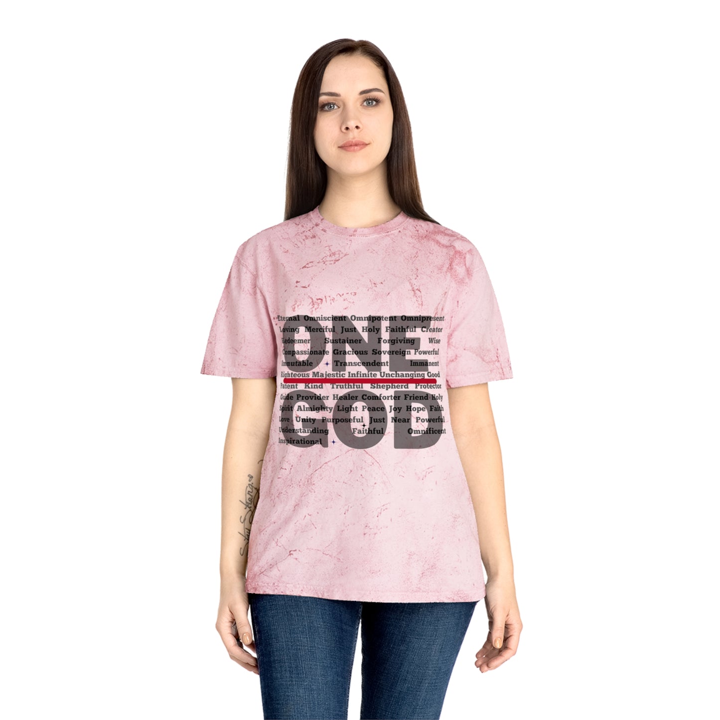 “One God” - Color Blast T-Shirt