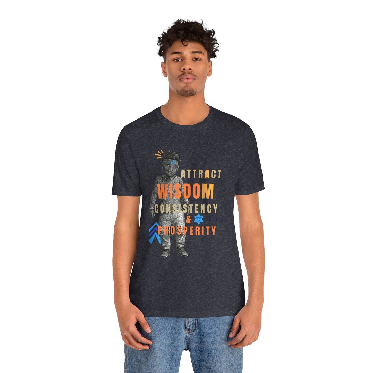 Wisdom & Prosperity Tee — Inspirational Graphic T‑Shirt