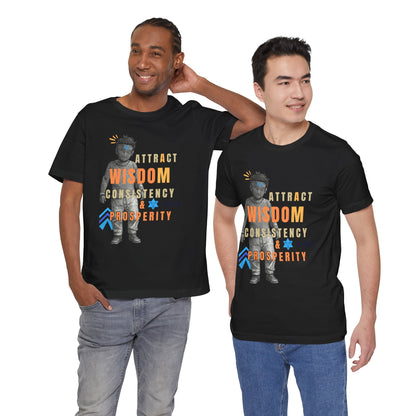 Wisdom & Prosperity Tee — Inspirational Graphic T‑Shirt