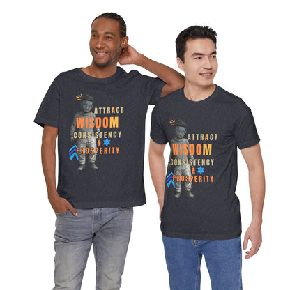 Wisdom & Prosperity Tee — Inspirational Graphic T‑Shirt