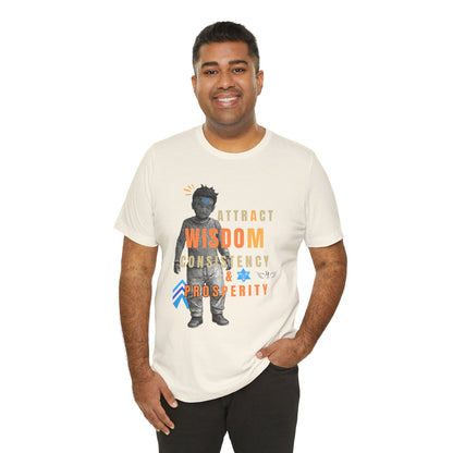 Wisdom & Prosperity Tee — Inspirational Graphic T‑Shirt
