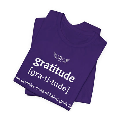 Men's “Gratitude” Short Sleeve Tee - “Black”
