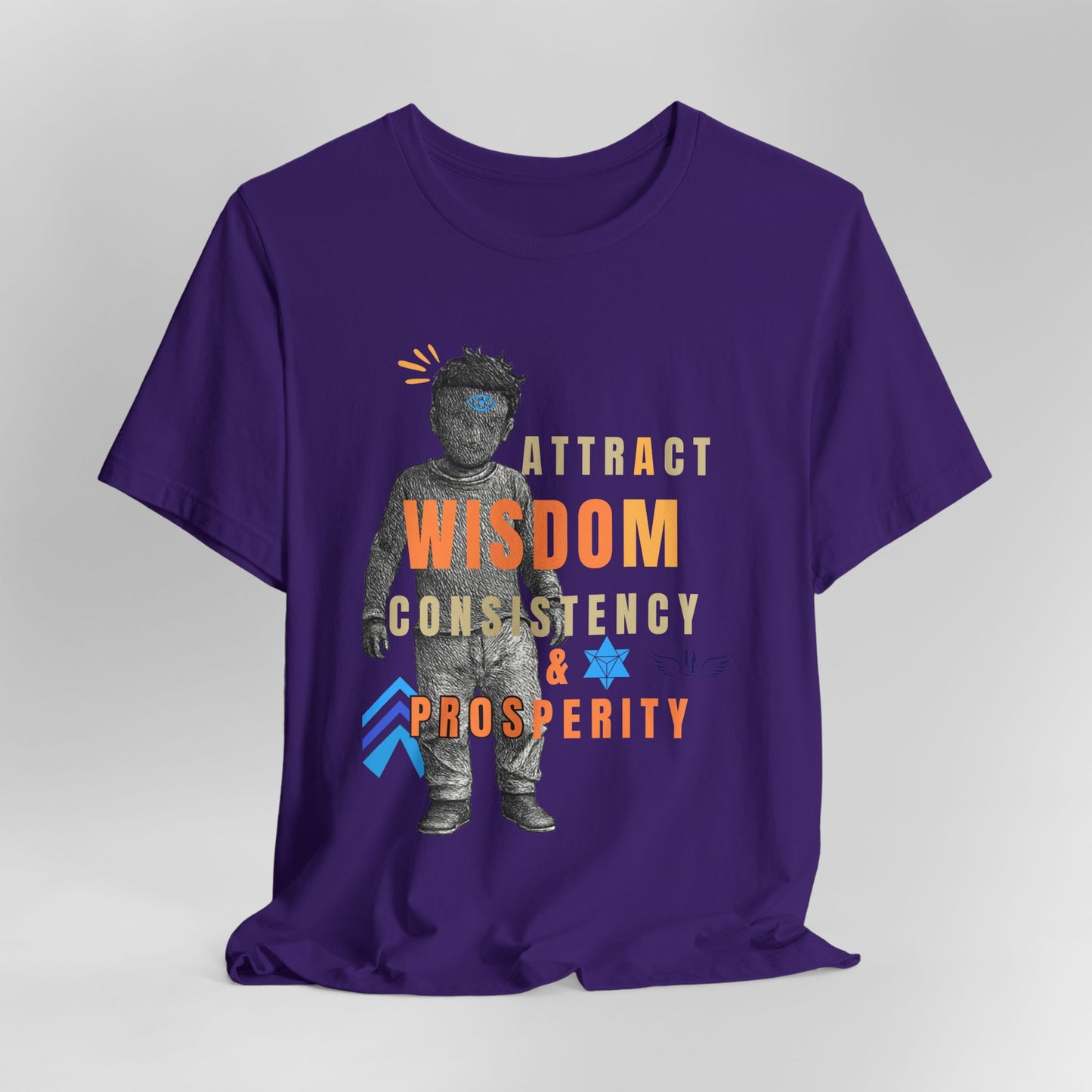 Wisdom & Prosperity Tee — Inspirational Graphic T‑Shirt