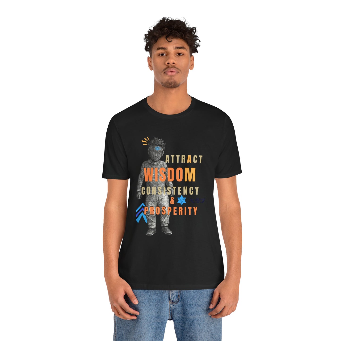 Wisdom & Prosperity Tee — Inspirational Graphic T‑Shirt