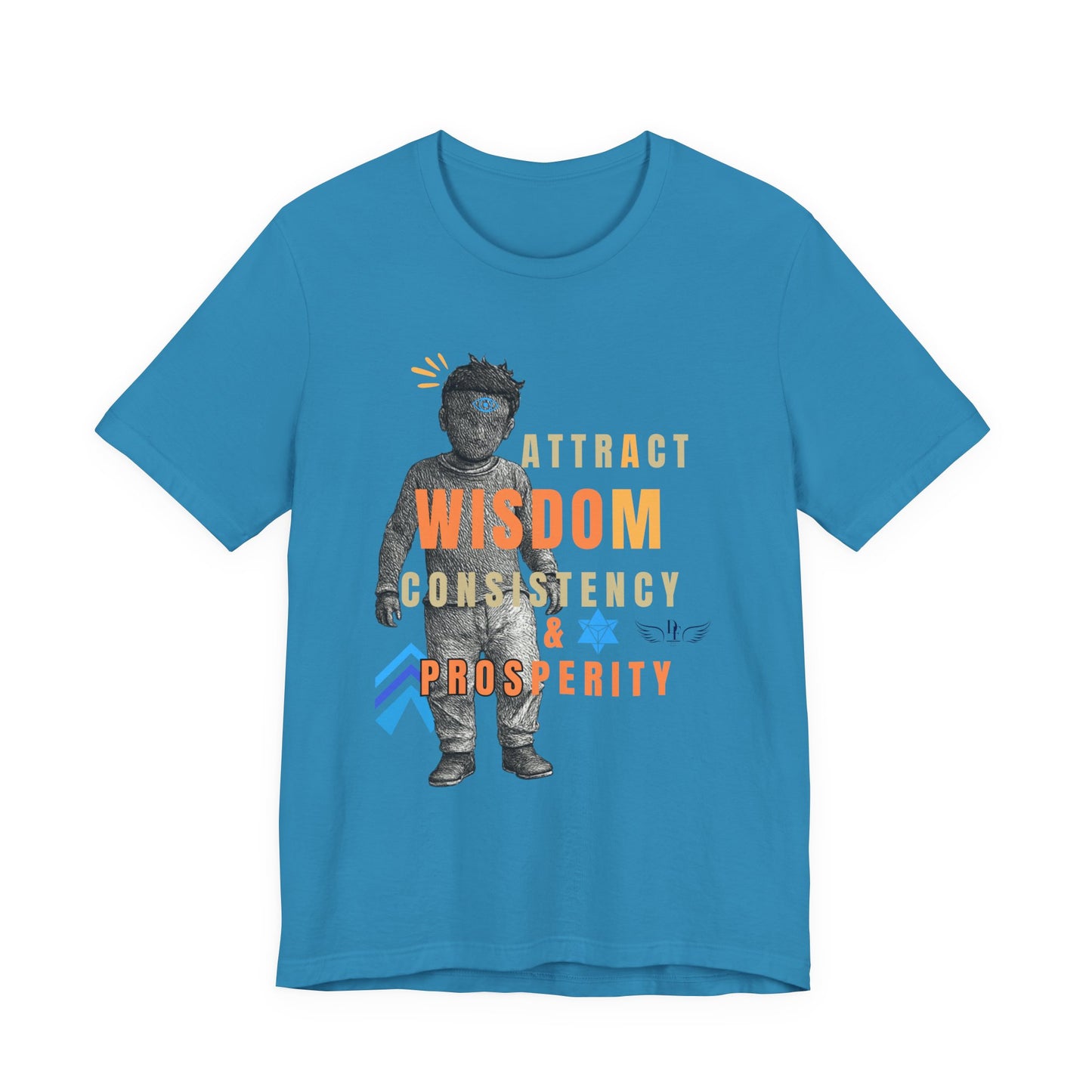 Wisdom & Prosperity Tee — Inspirational Graphic T‑Shirt