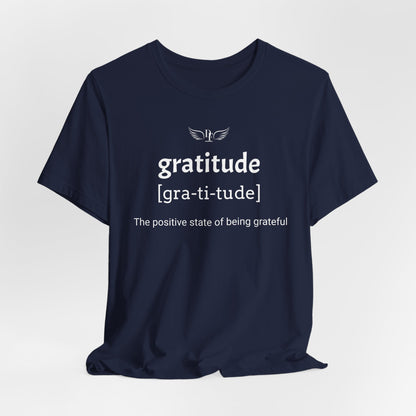 Men's “Gratitude” Short Sleeve Tee - “Black”