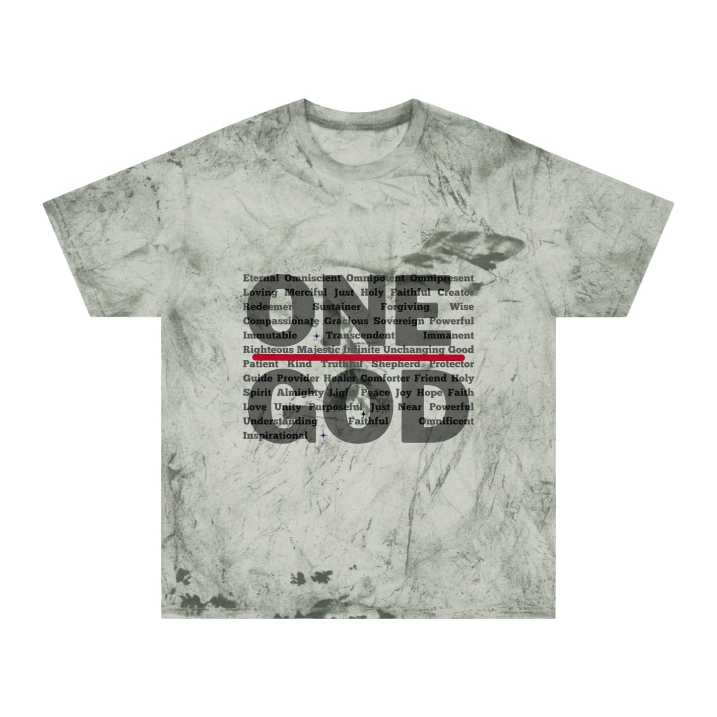 “One God” - Color Blast T-Shirt