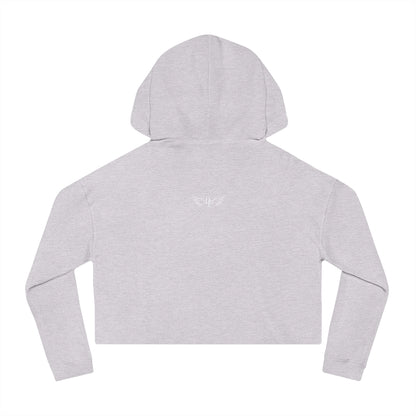 “Bee the Love” Grey Cropped Hoodie