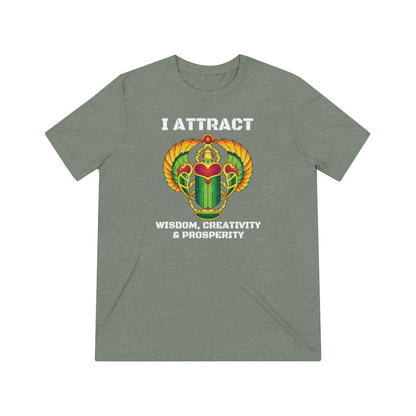 “I Attract” Triblend Tee